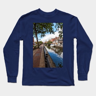 Lincoln, River Witham, Fossdyke Navigation Long Sleeve T-Shirt